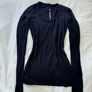 Rick Owens women’s Black Long Sleeve Top